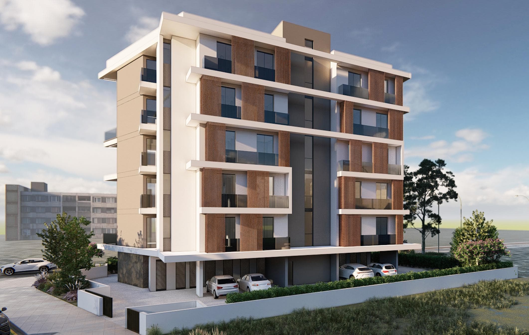 3-bedrooms apartments in Nicosia, Cyprus.