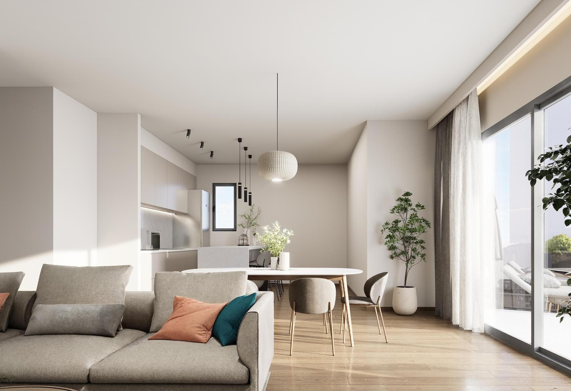 1-bedrooms apartments in Paphos, Cyprus.