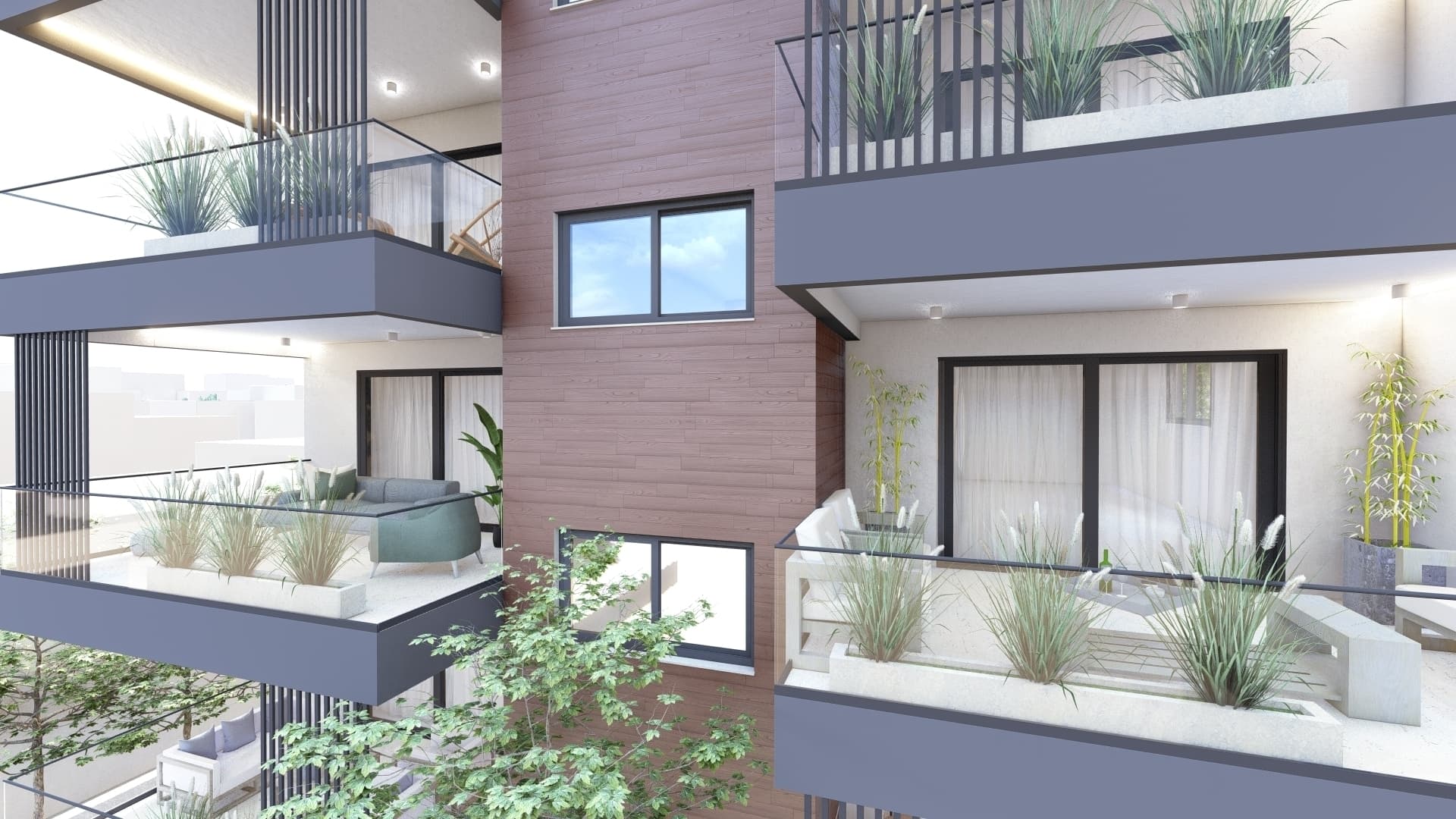 3-bedrooms apartments in Nicosia, Cyprus.