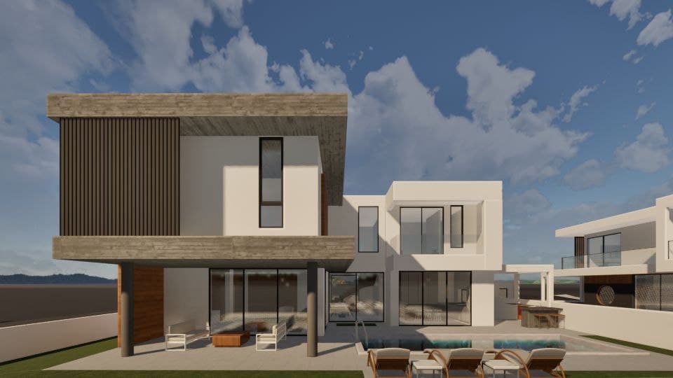 3-bedrooms house in Larnaca, Cyprus.