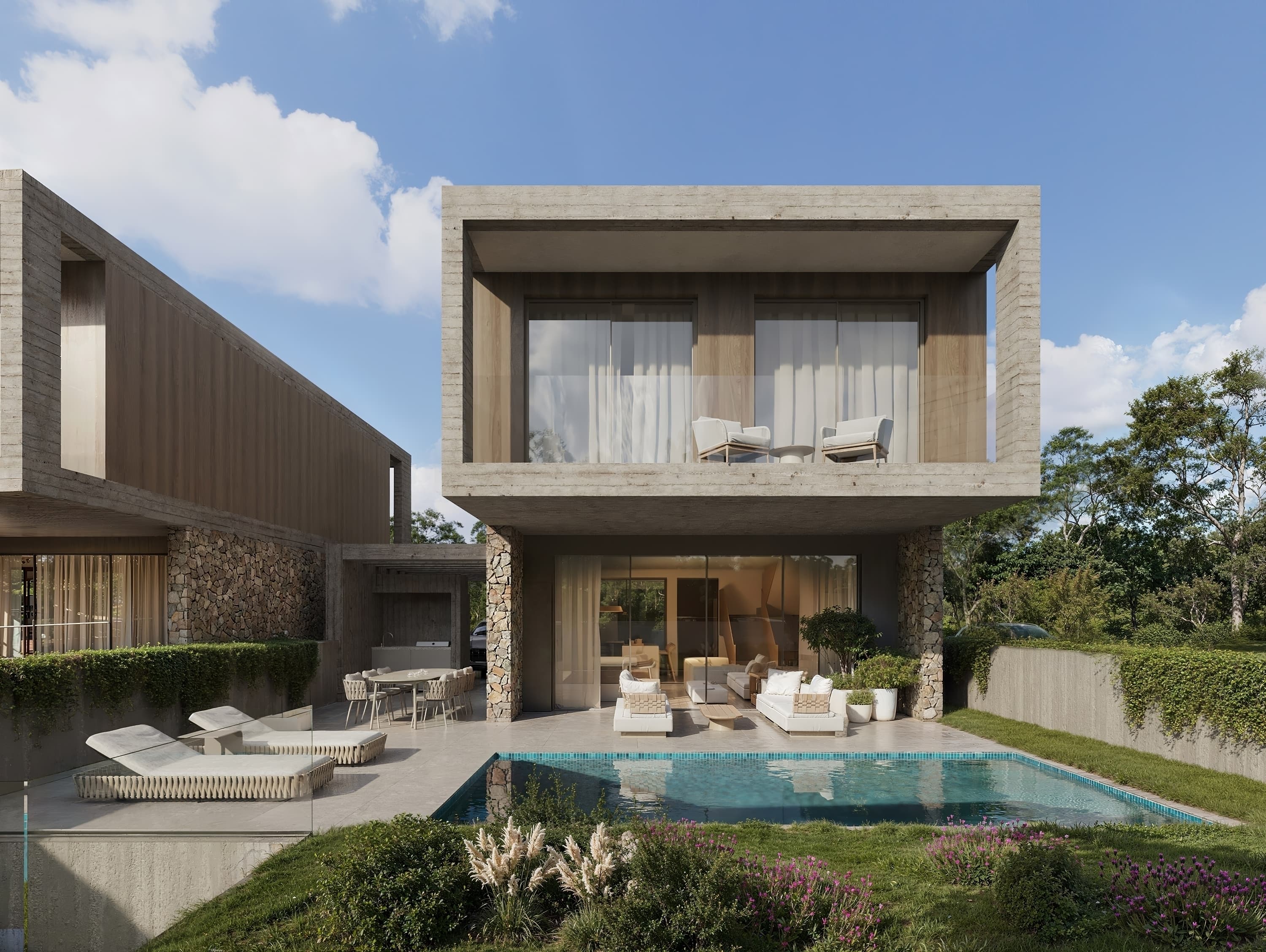 3-bedrooms house in Paphos, Cyprus.