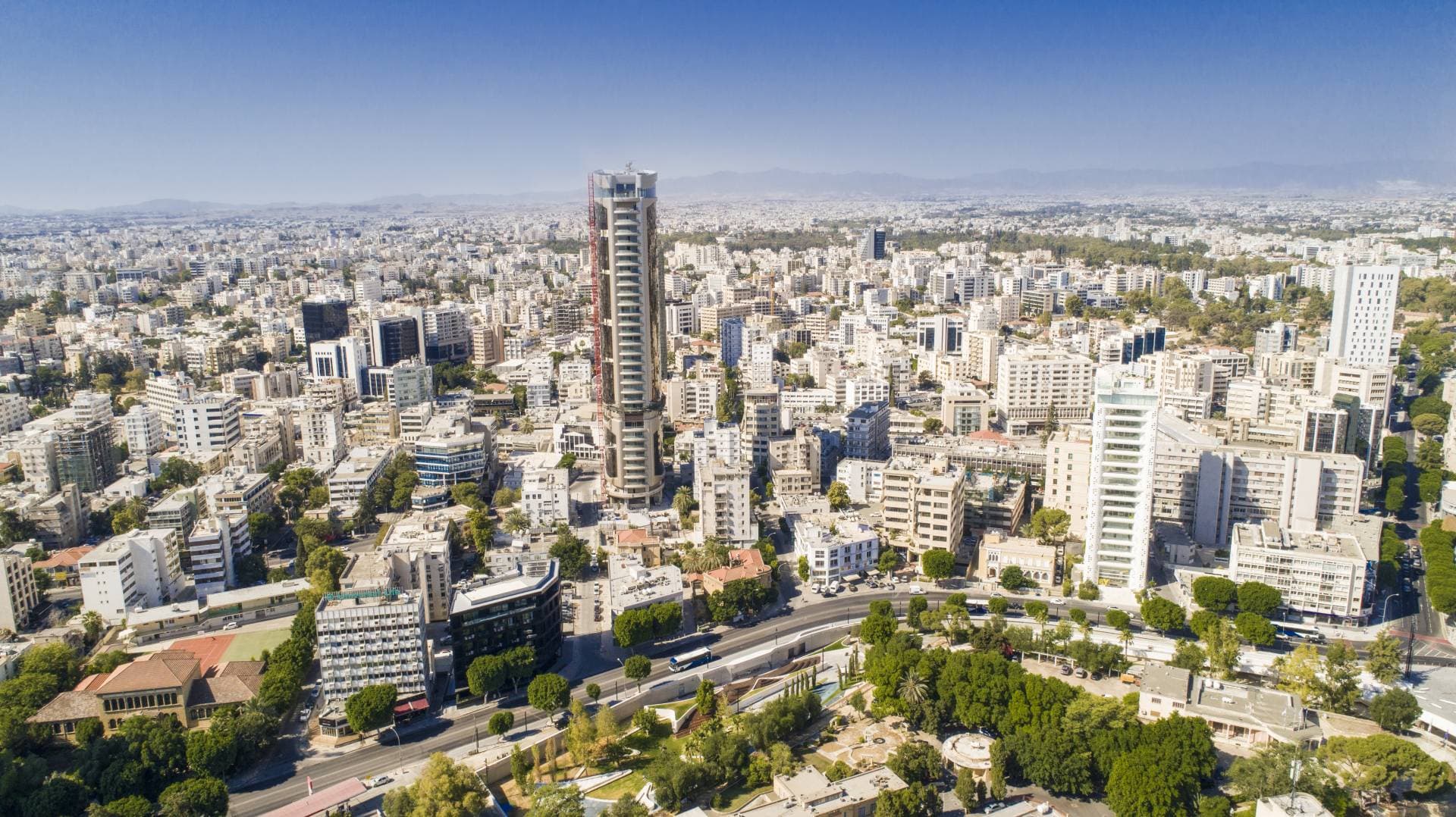 2-bedrooms apartments in Nicosia, Cyprus.