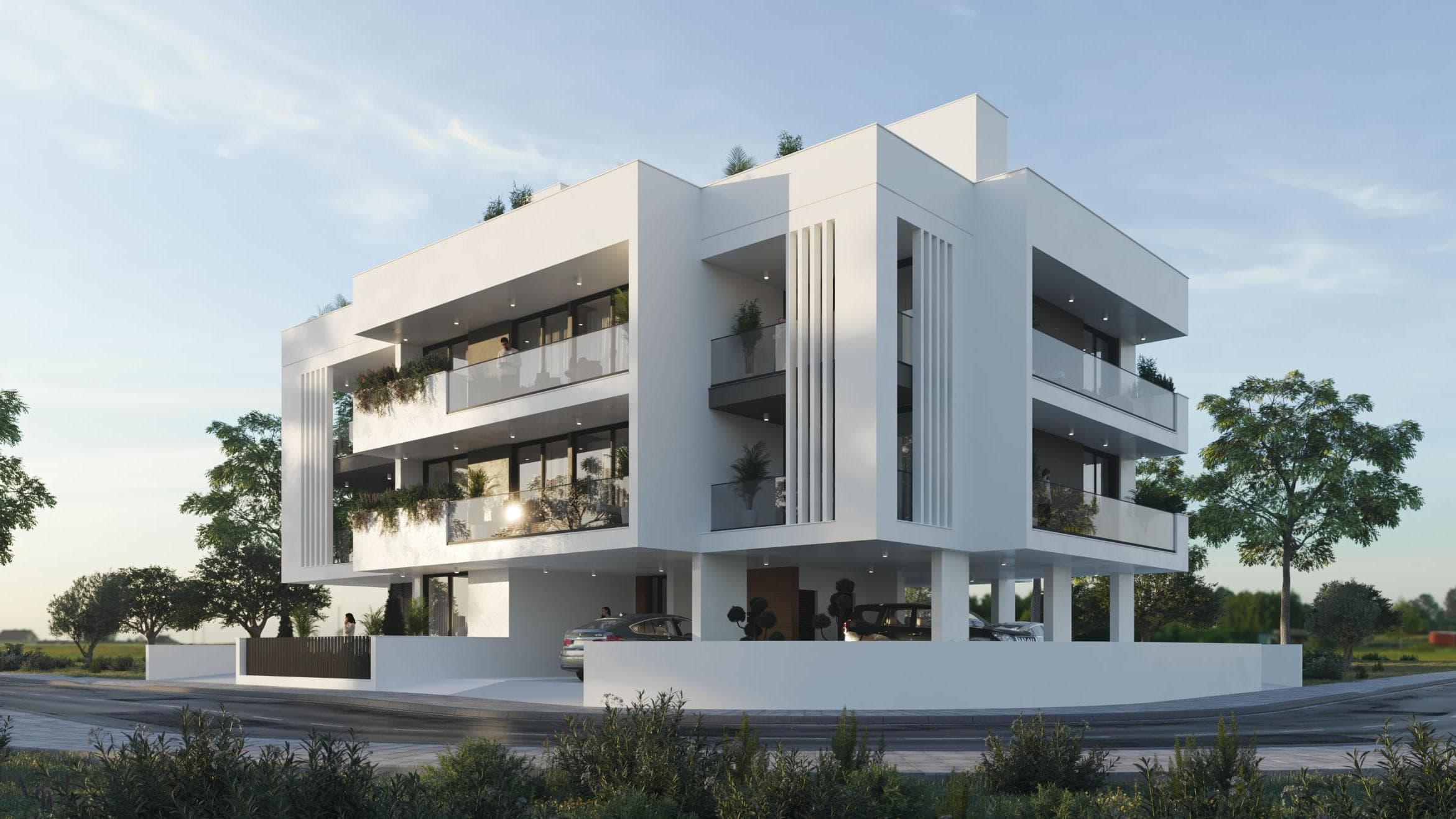2-bedrooms apartments in Larnaca, Cyprus.