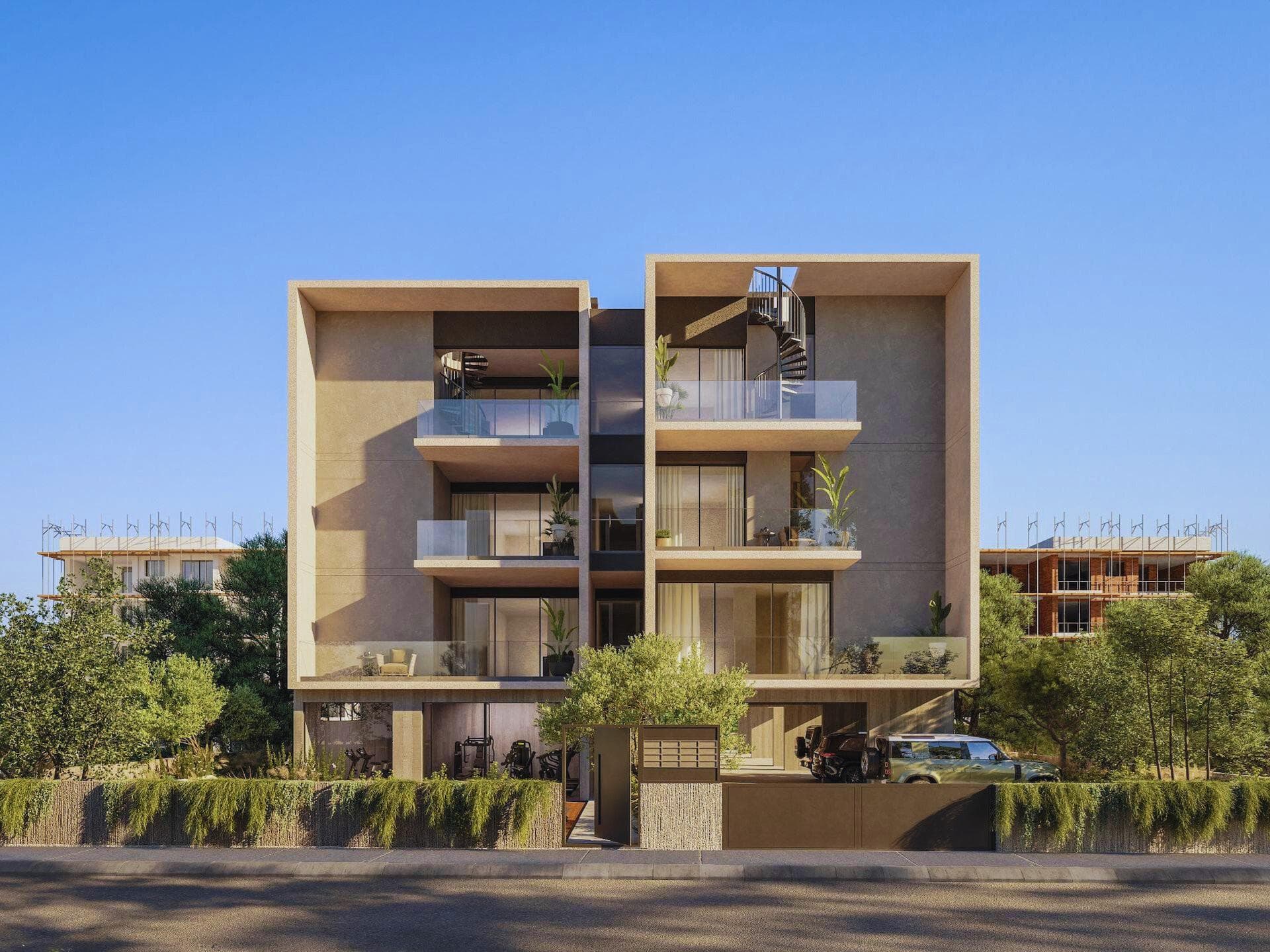1-bedrooms apartments in Limassol, Cyprus.