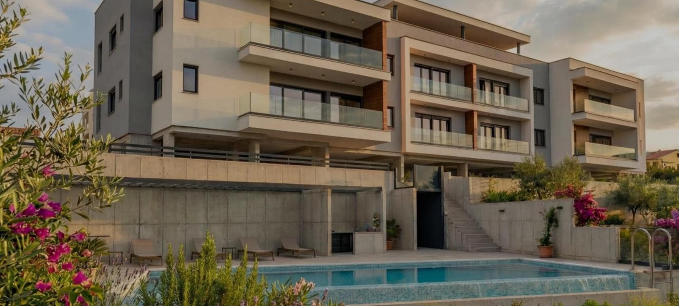 2-bedrooms apartments in Paphos, Cyprus.