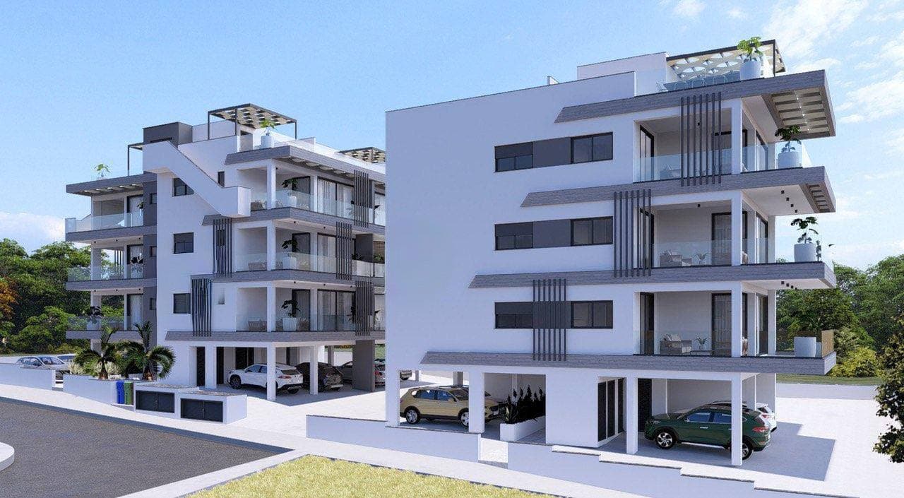 2-bedrooms apartments in Limassol, Cyprus.