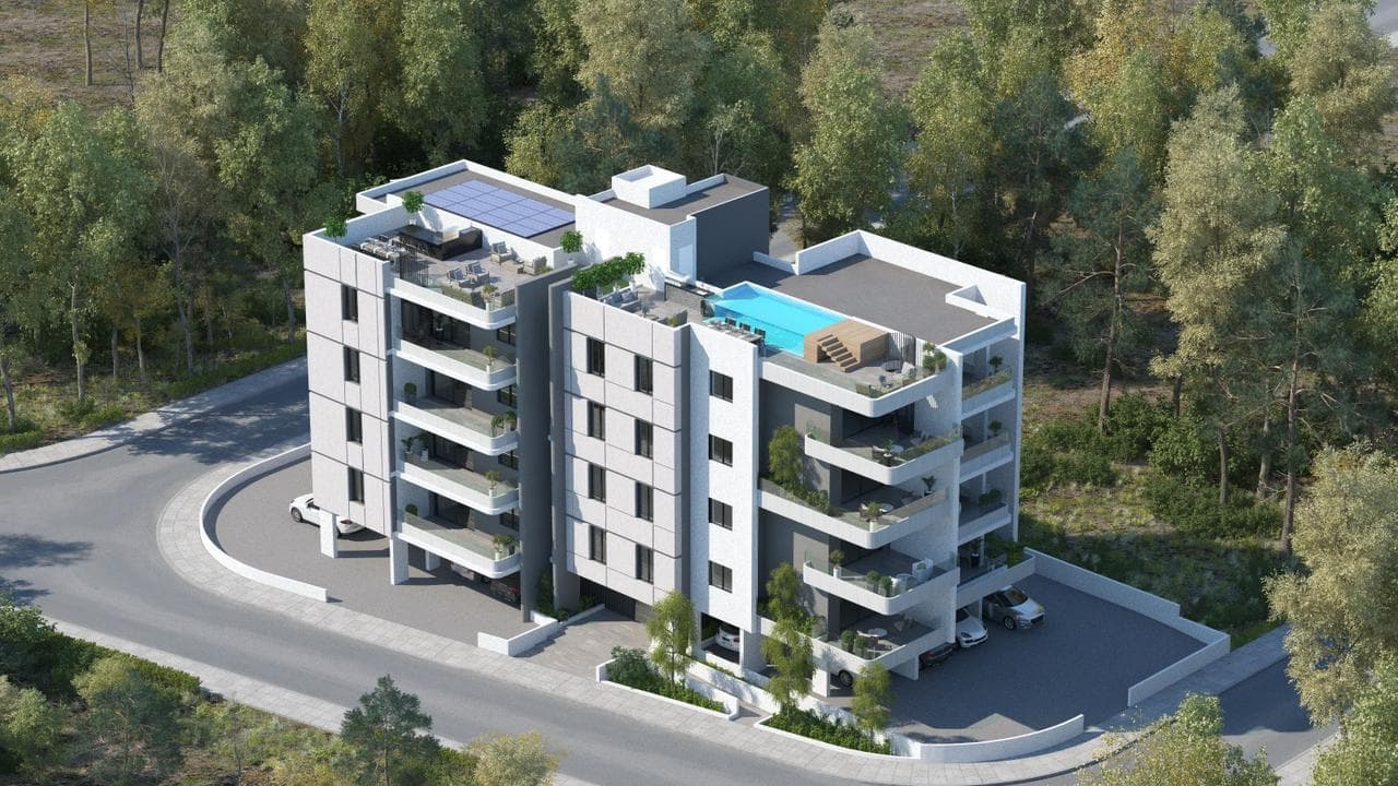 2-bedrooms apartments in Larnaca, Cyprus.