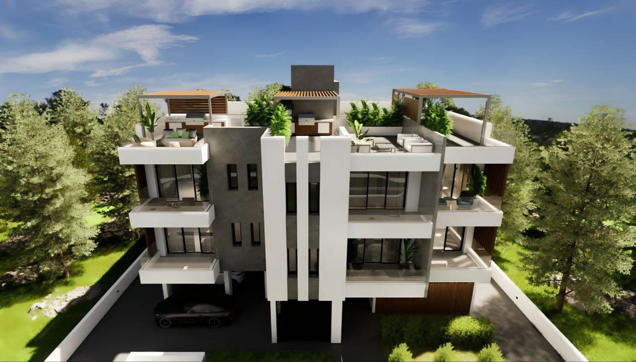 2-bedrooms apartments in Limassol, Cyprus.