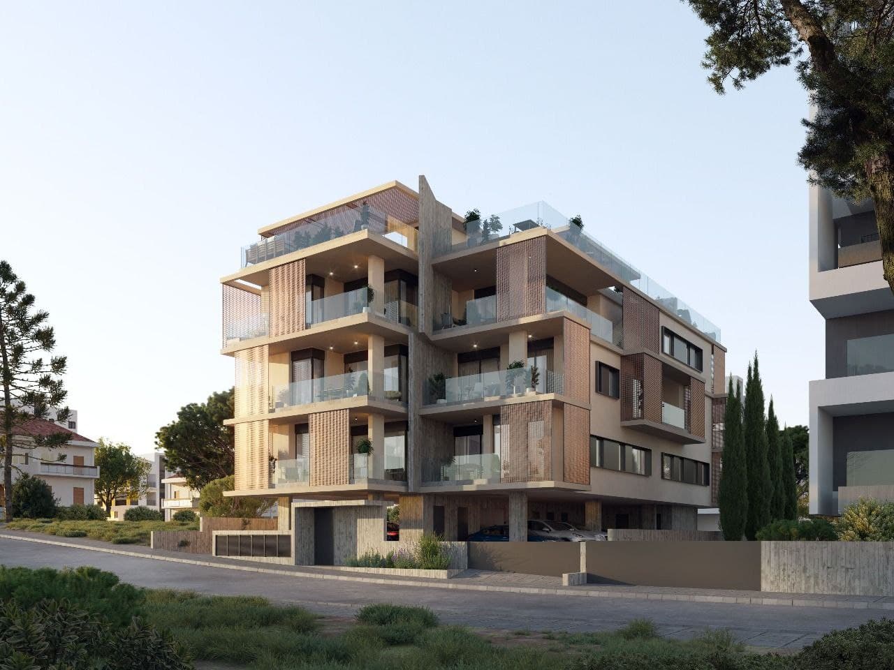 1-bedrooms apartments in Limassol, Cyprus.
