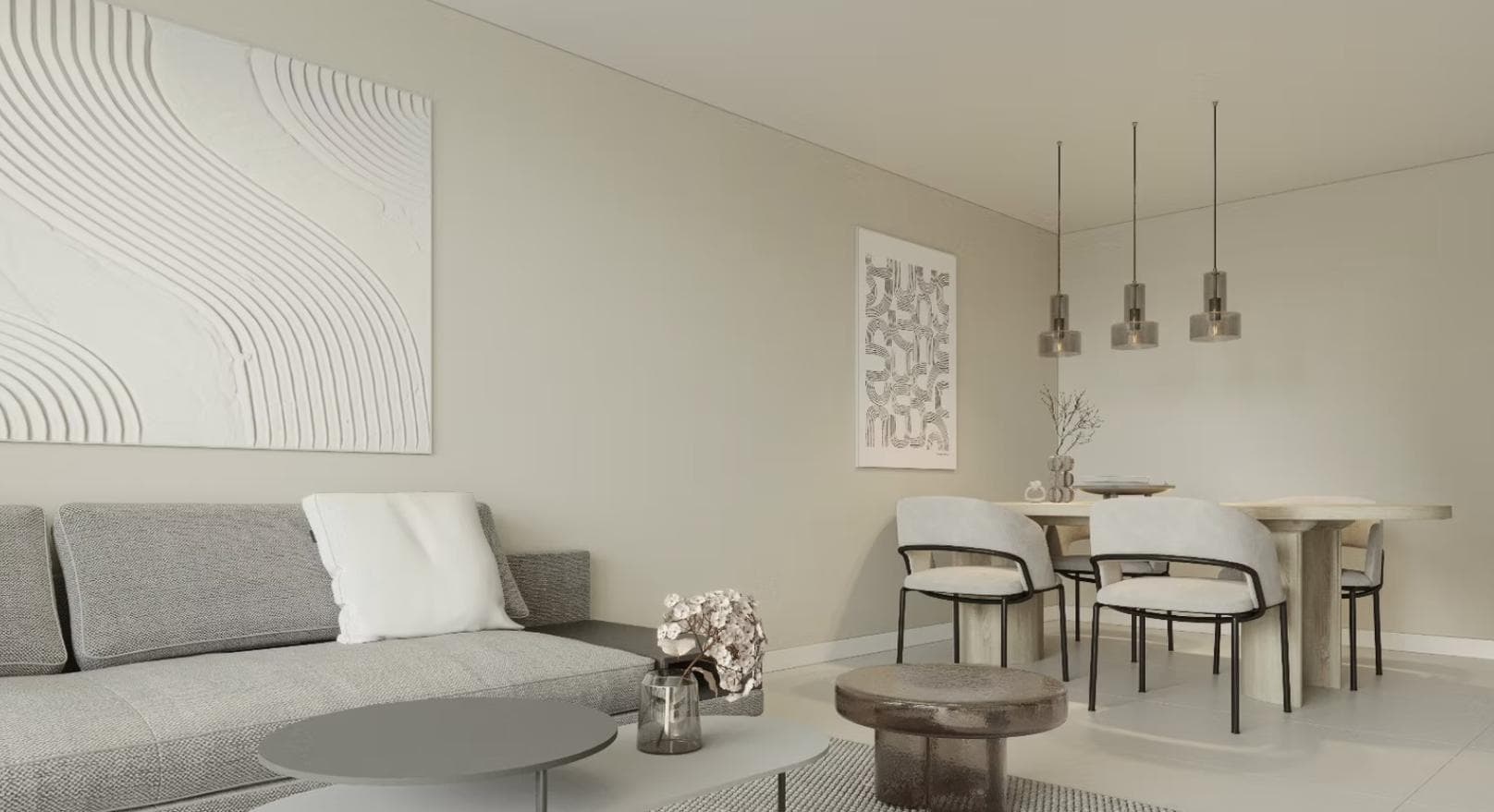 2-bedrooms apartments in Larnaca, Cyprus.