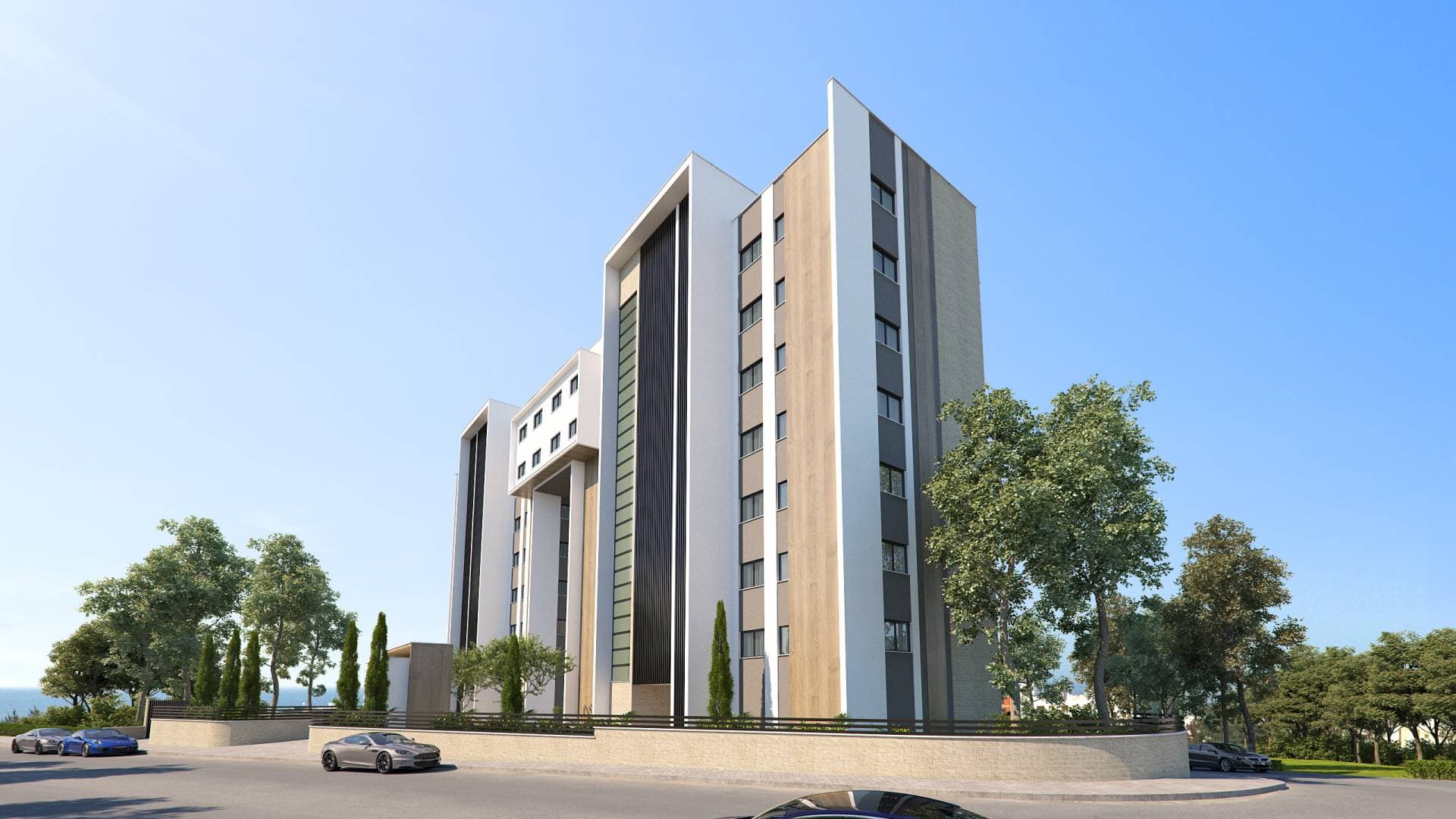 3-bedrooms apartments in Limassol, Cyprus.