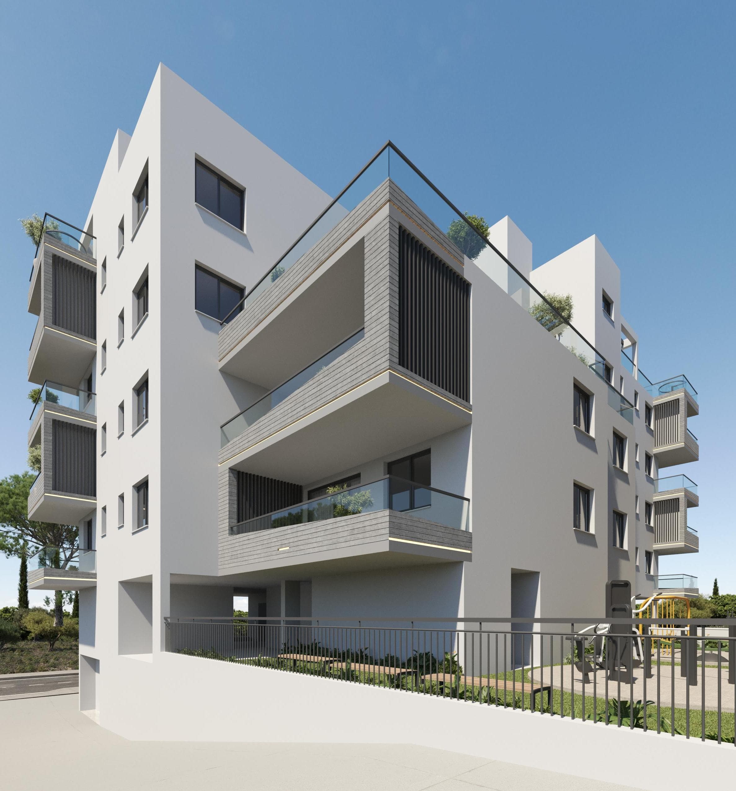 2-bedrooms apartments in Larnaca, Cyprus.