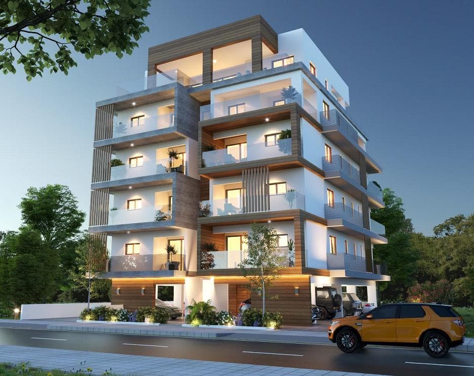 3-bedrooms apartments in Nicosia, Cyprus.