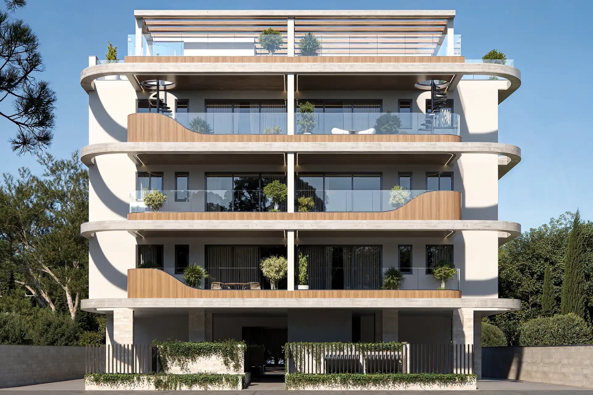 2-bedrooms apartments in Larnaca, Cyprus.