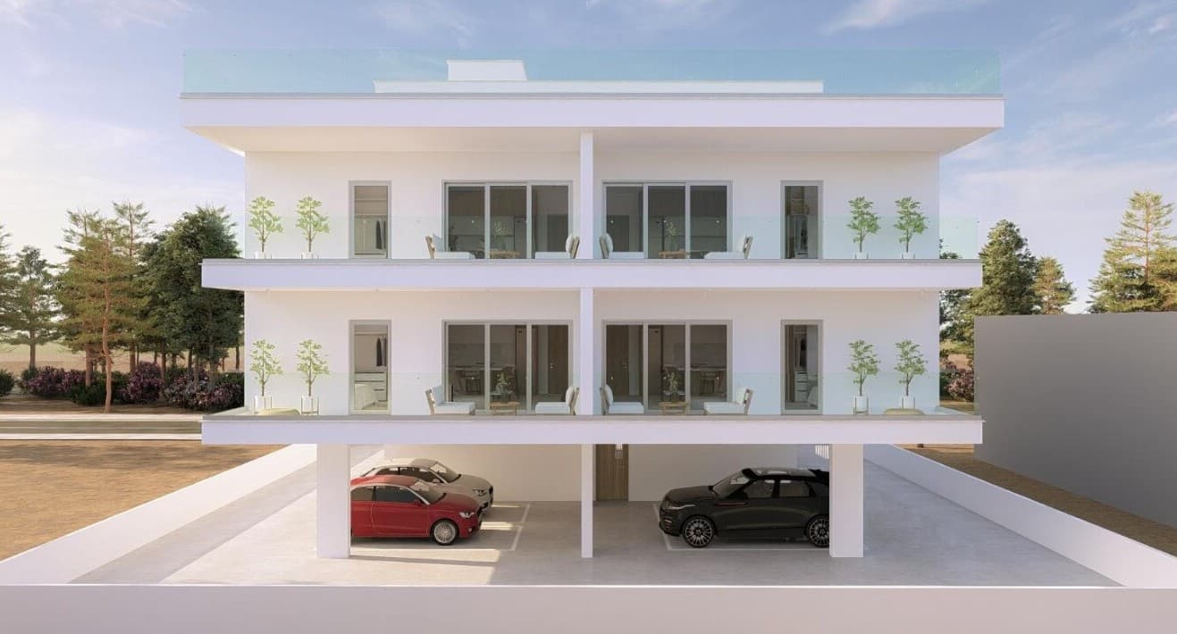 2-bedrooms apartments in Nicosia, Cyprus.