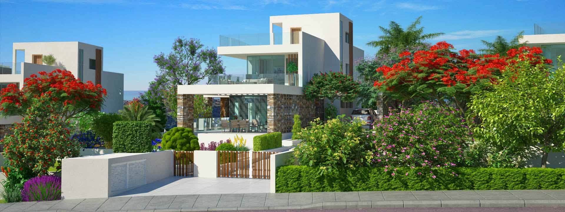 4-bedrooms house in Paphos, Cyprus.