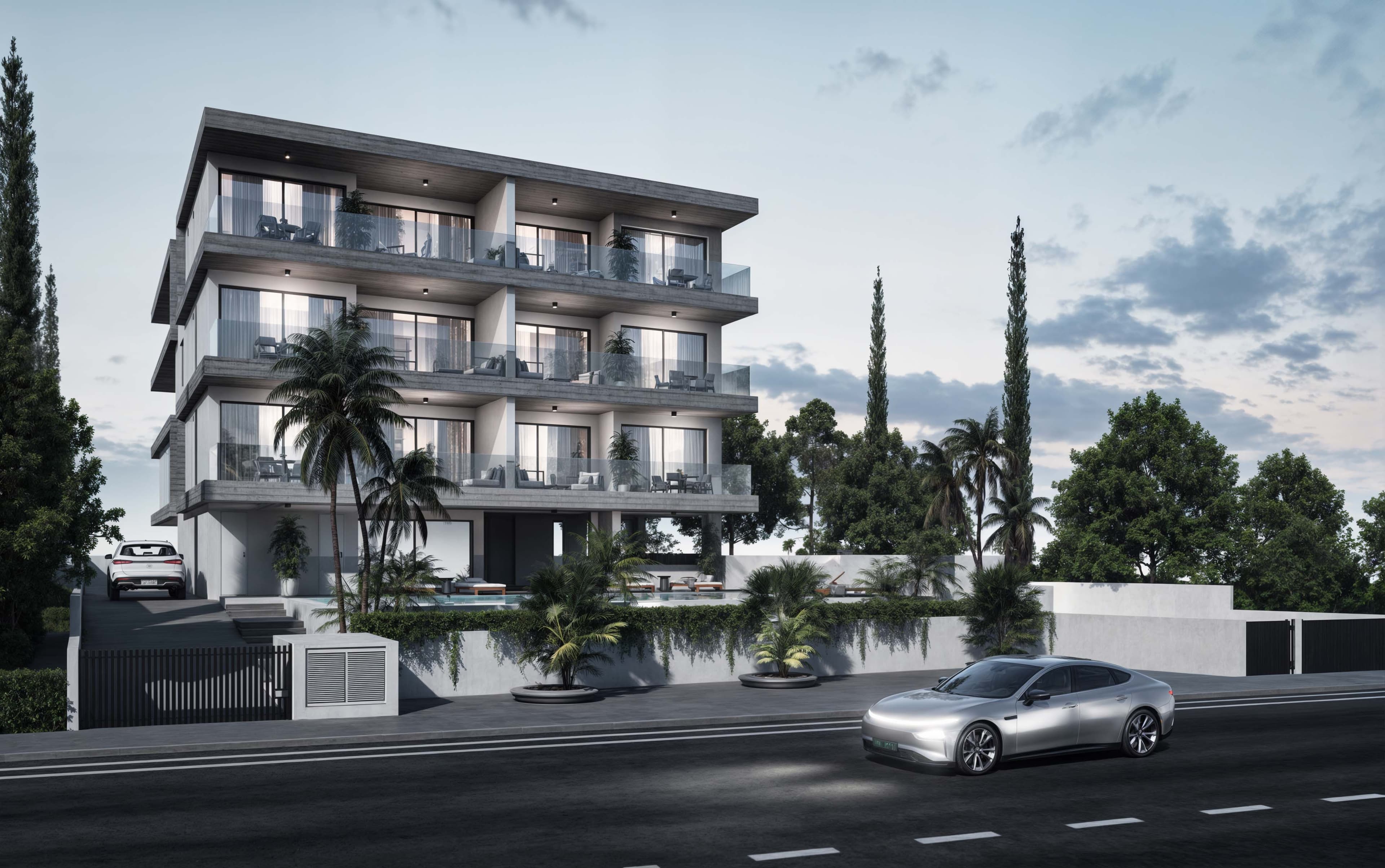 3-bedrooms apartments in Paphos, Cyprus.