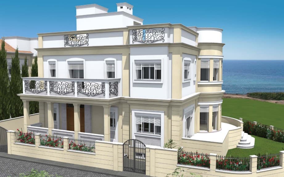4-bedrooms house in Paphos, Cyprus.