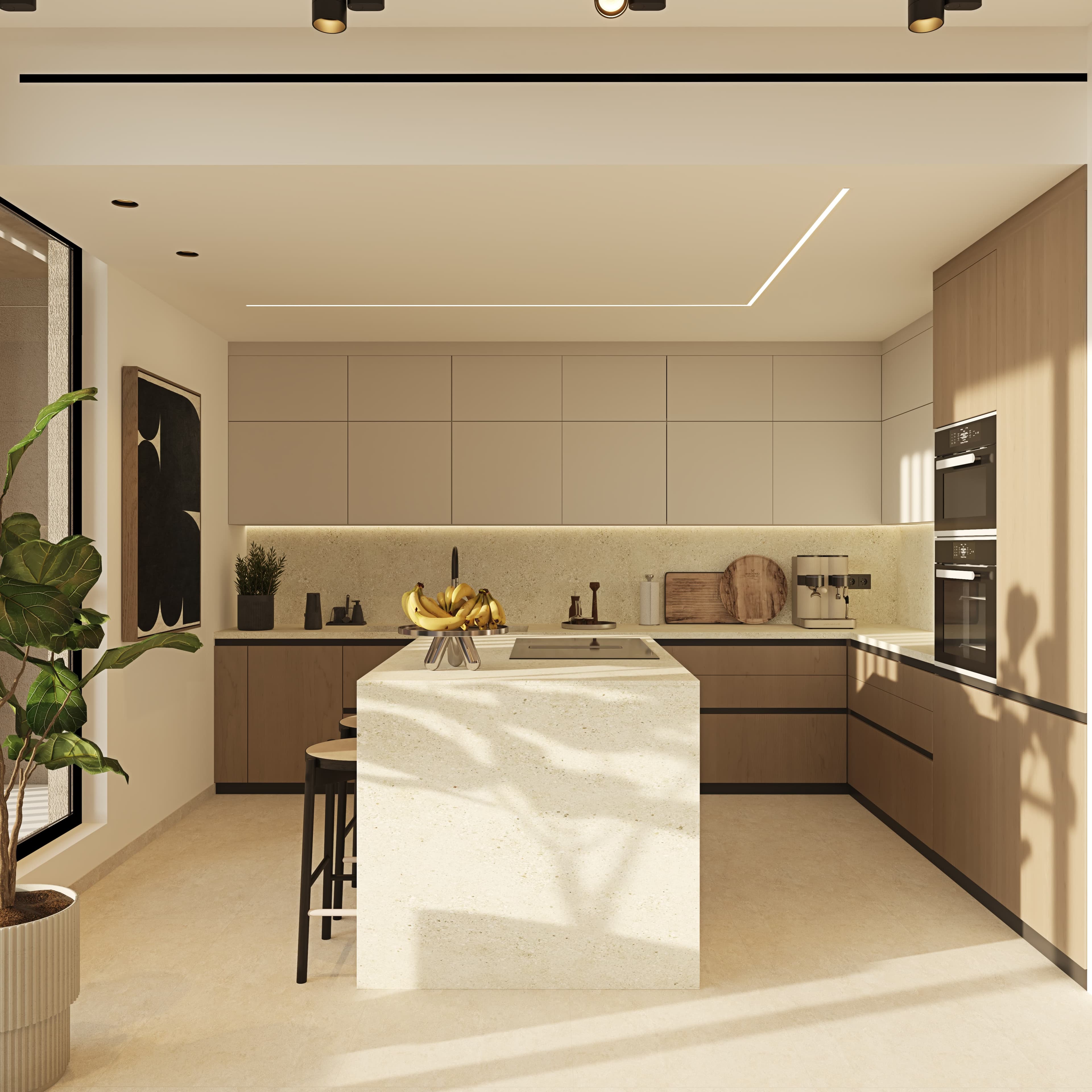 2-bedrooms apartments in Nicosia, Cyprus.