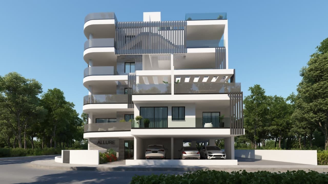 2-bedrooms apartments in Larnaca, Cyprus.