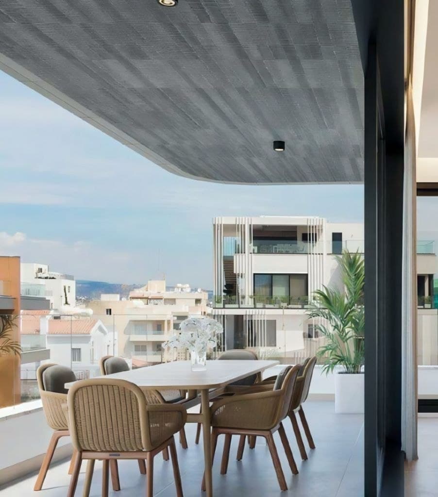 2-bedrooms apartments in Limassol, Cyprus.