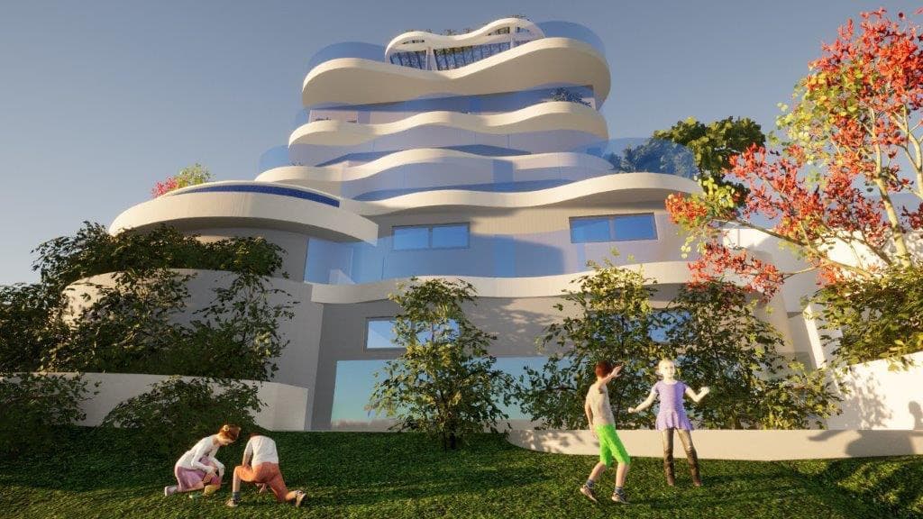 5-bedrooms building in Limassol, Cyprus.