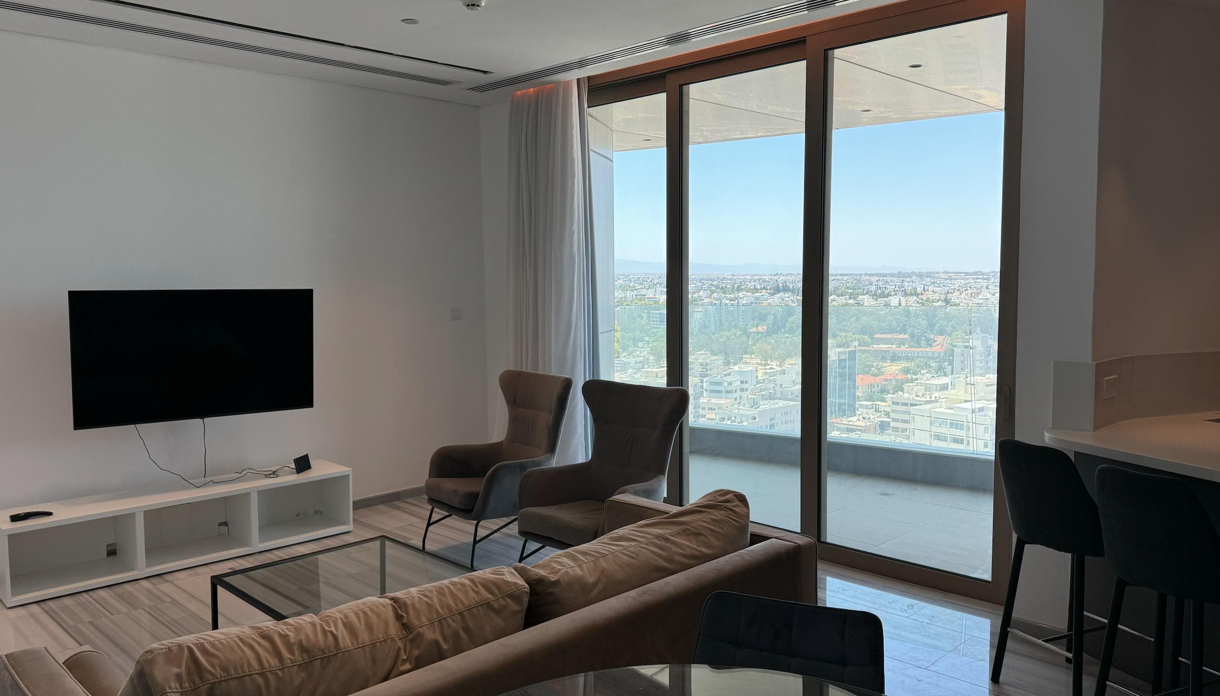 2-bedrooms apartments in Nicosia, Cyprus.