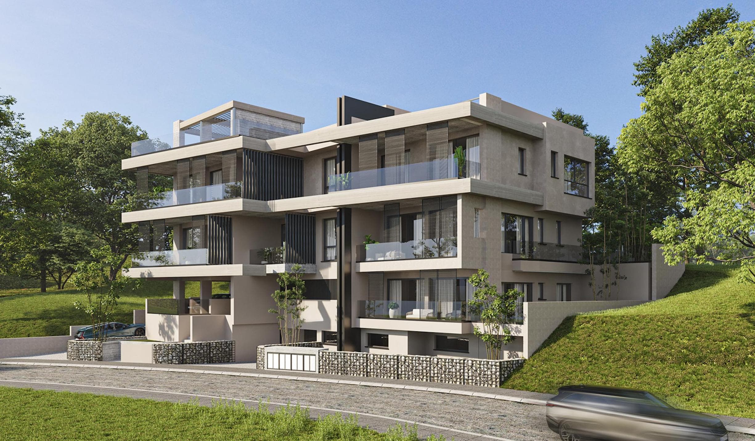 2-bedrooms apartments in Limassol, Cyprus.