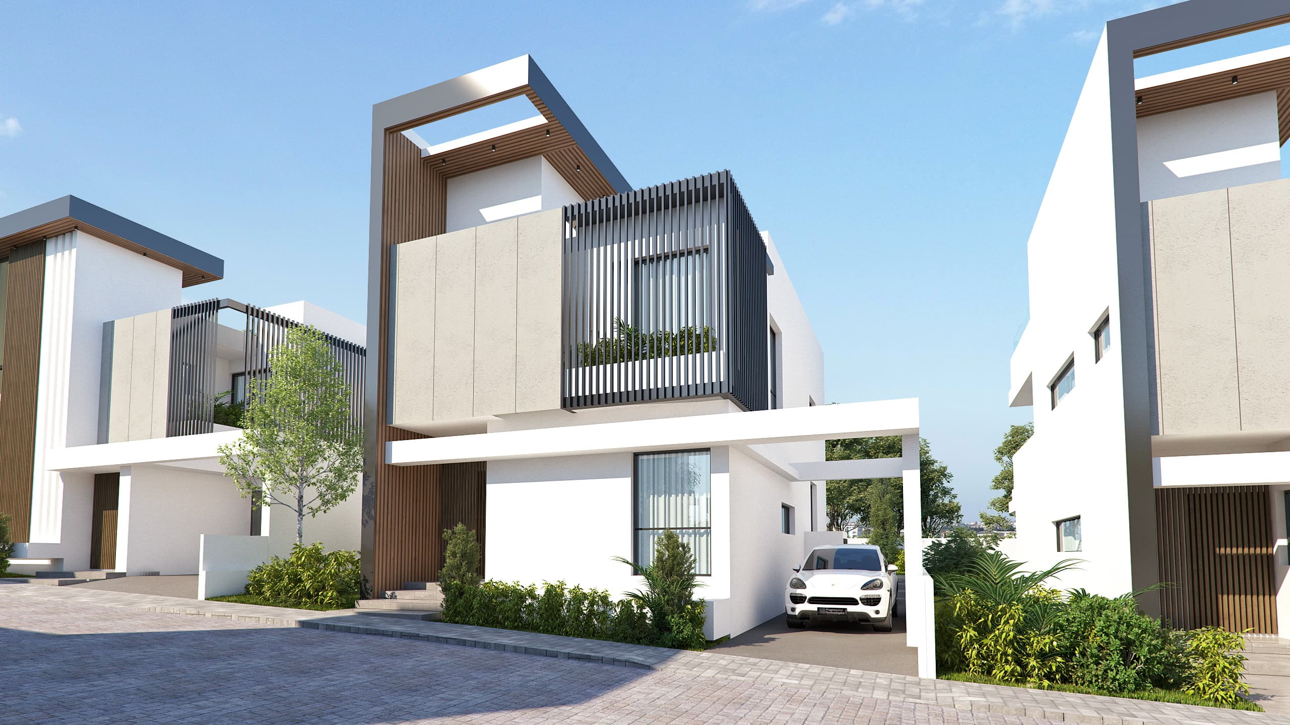 3-bedrooms house in Larnaca, Cyprus.