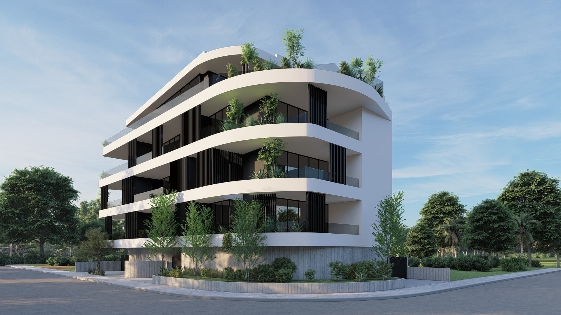 2-bedrooms apartments in Limassol, Cyprus.