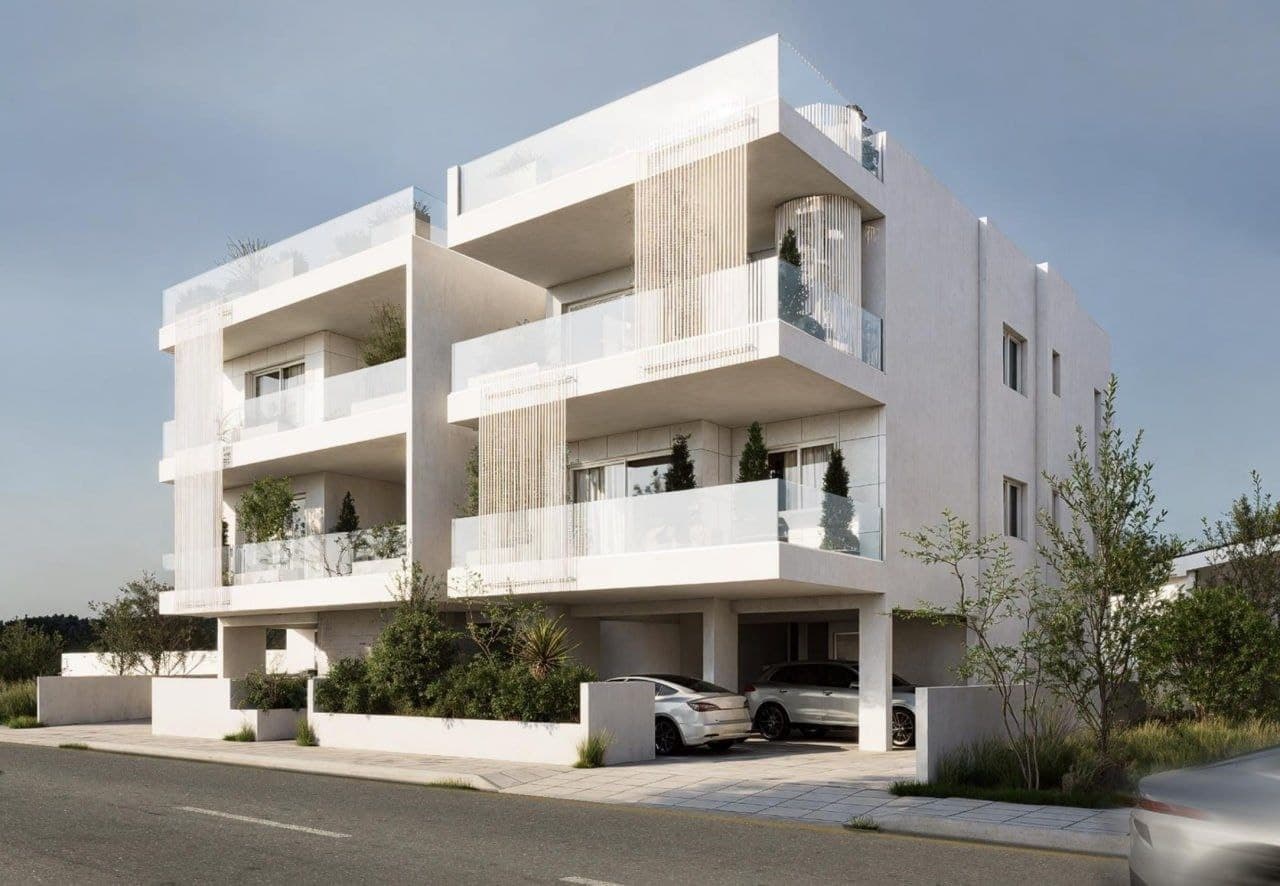 2-bedrooms apartments in Nicosia, Cyprus.