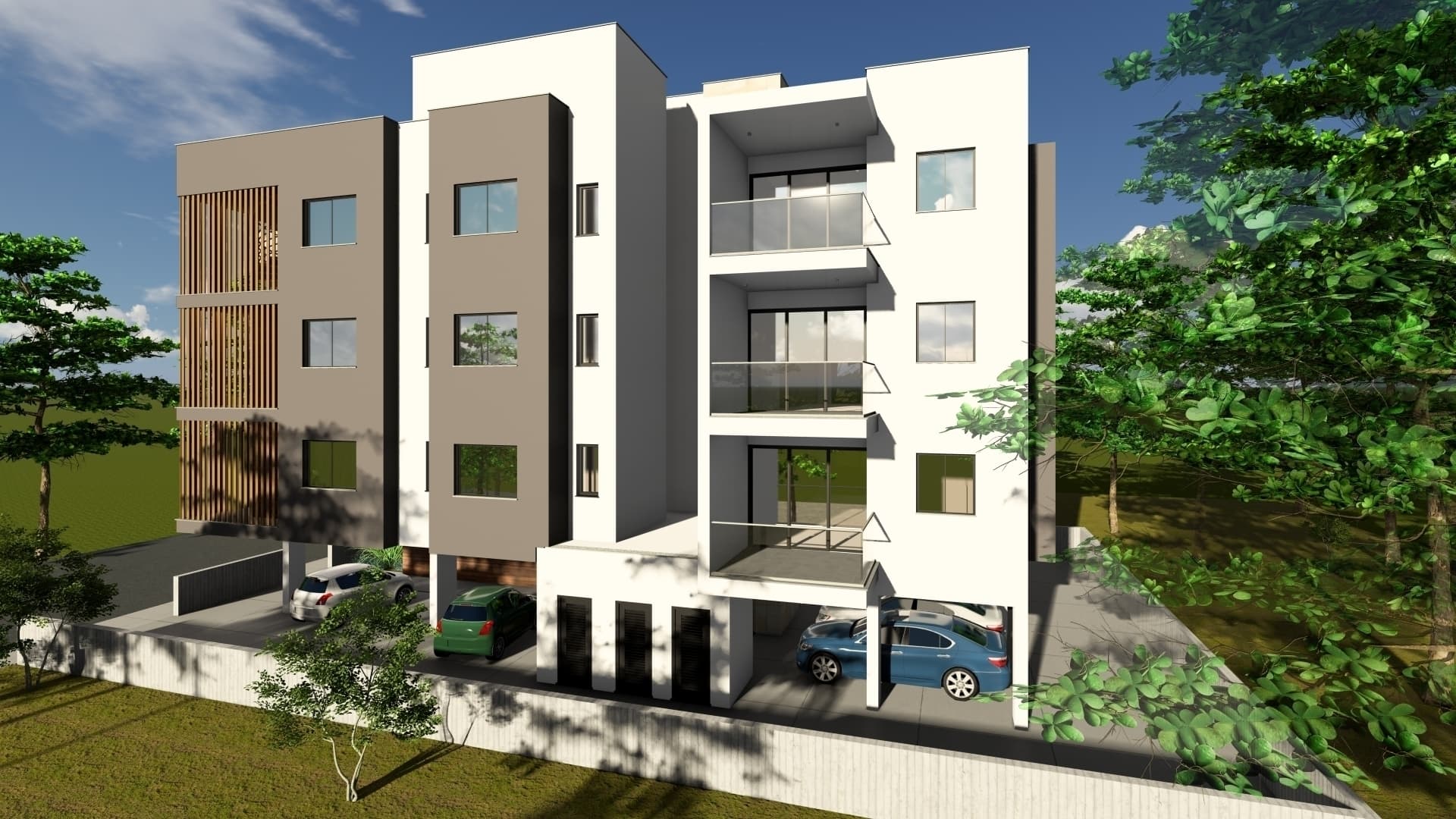 2-bedrooms apartments in Larnaca, Cyprus.