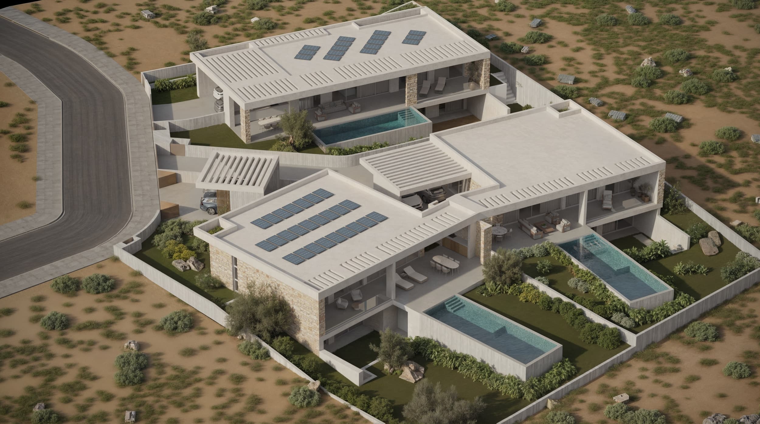 4-bedrooms house in Paphos, Cyprus.