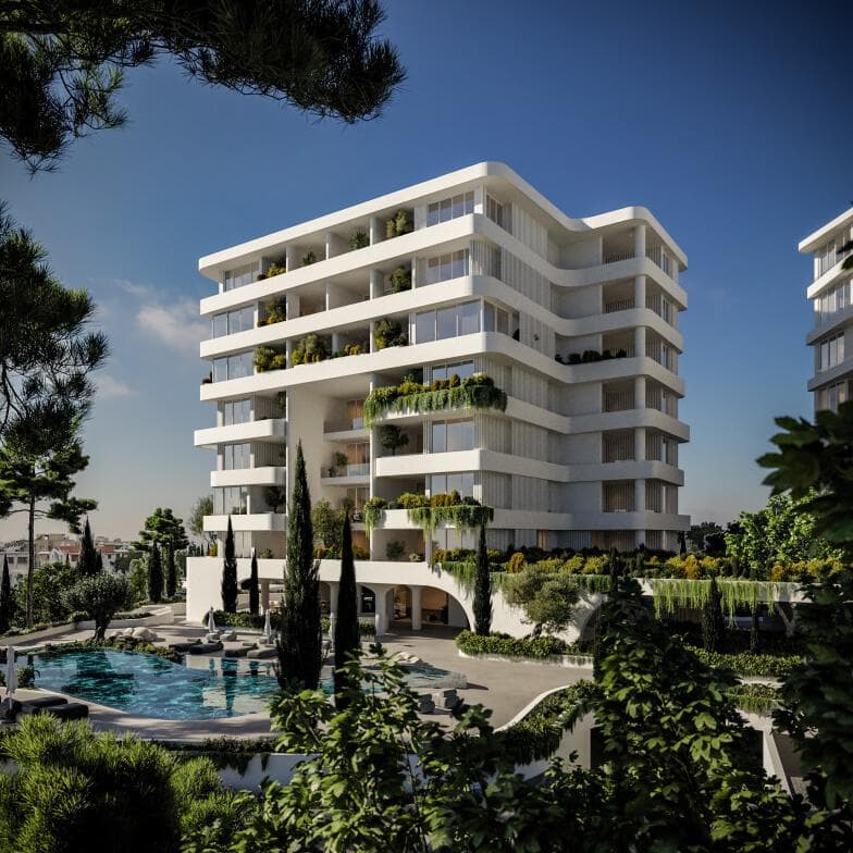 2-bedrooms apartments in Paphos, Cyprus.