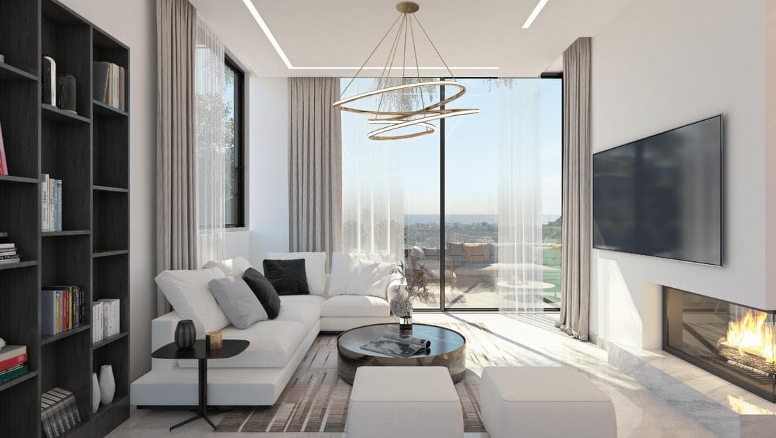 2-bedrooms apartments in Limassol, Cyprus.
