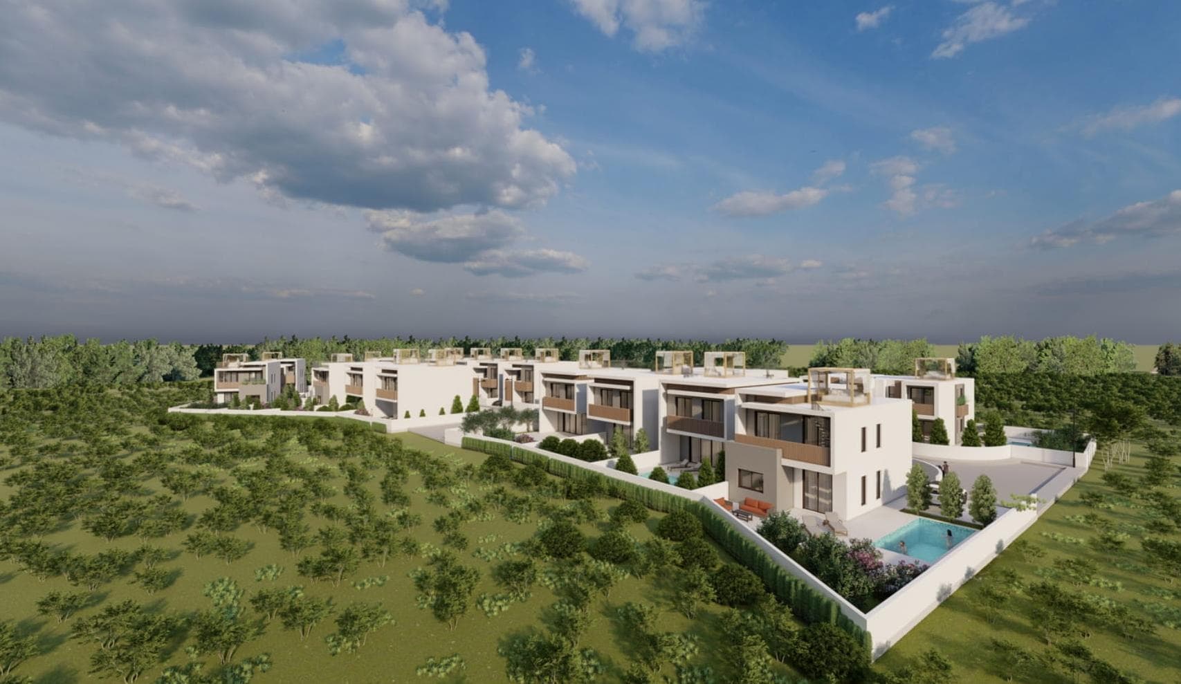4-bedrooms house in Paphos, Cyprus.