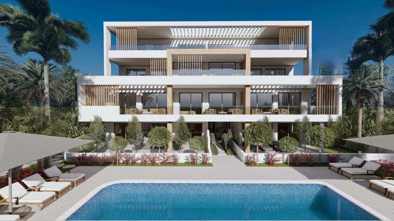 3-bedrooms apartments in Paphos, Cyprus.