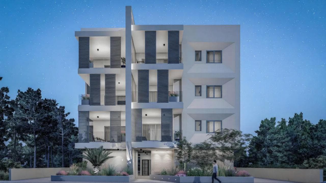 2-bedrooms apartments in Nicosia, Cyprus.