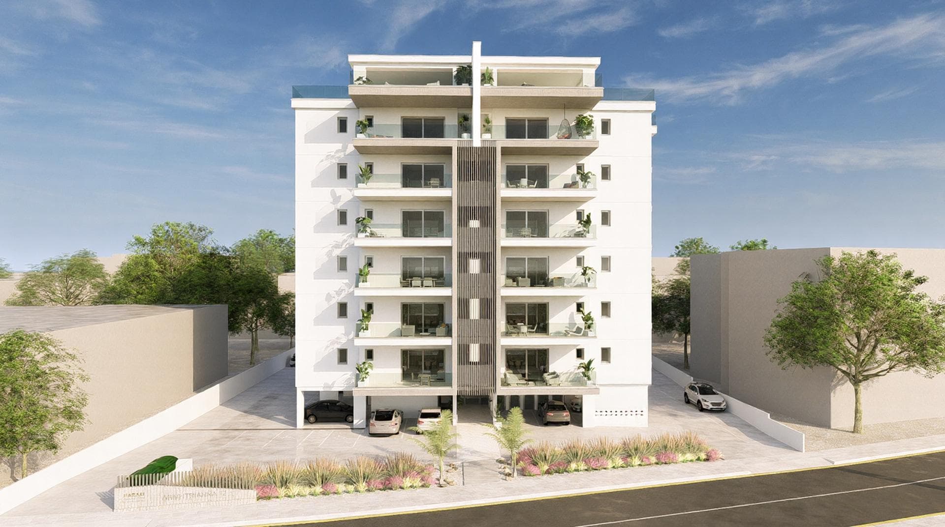 2-bedrooms apartments in Nicosia, Cyprus.