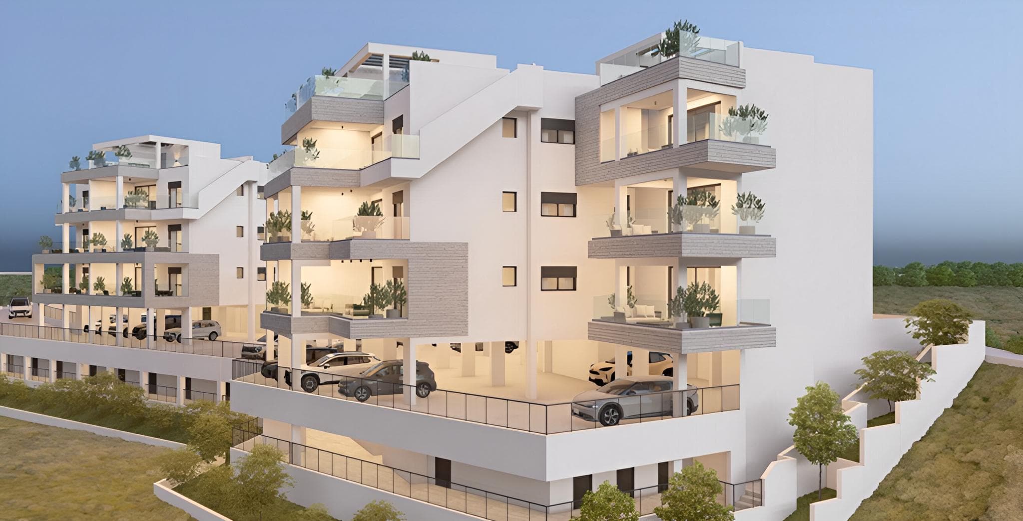 2-bedrooms apartments in Limassol, Cyprus.