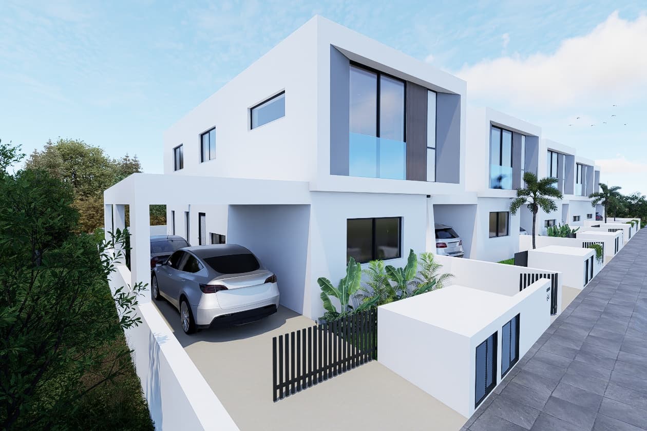 3-bedrooms house in Nicosia, Cyprus.