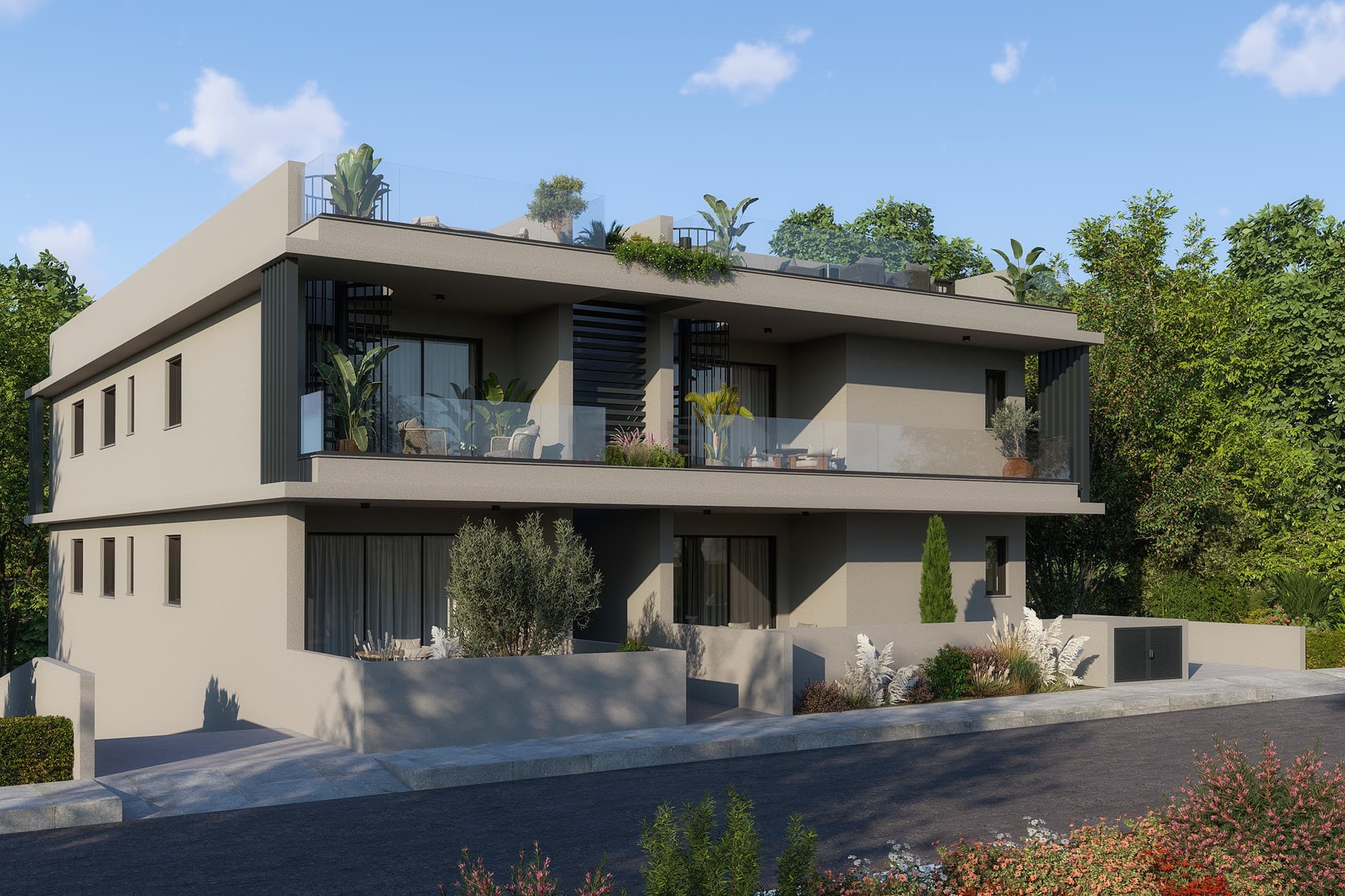 1-bedrooms apartments in Nicosia, Cyprus.