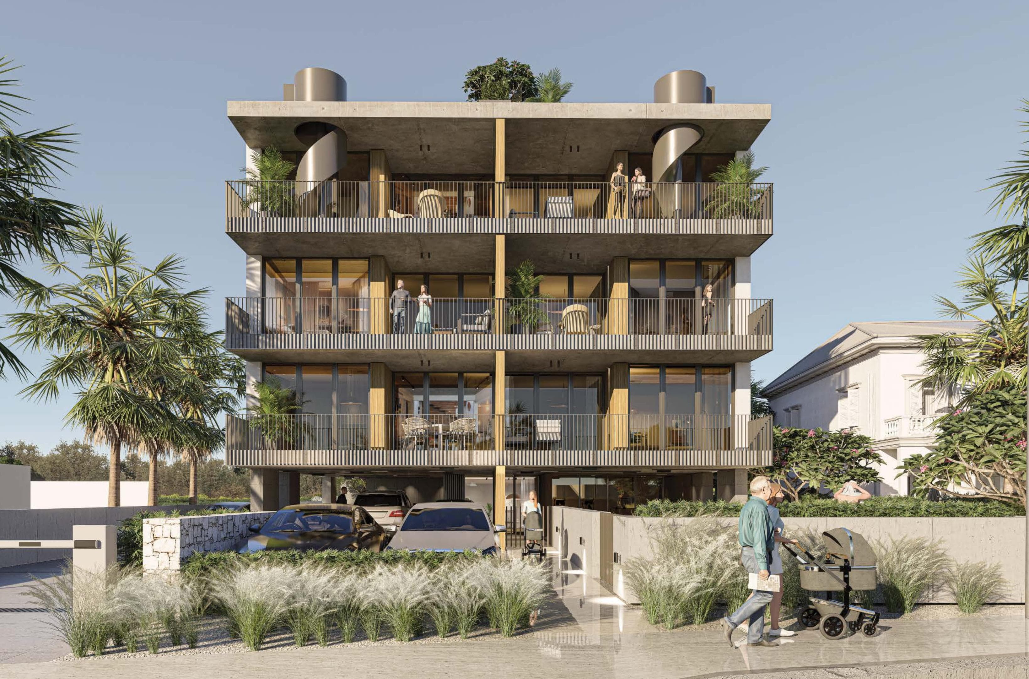 2-bedrooms apartments in Larnaca, Cyprus.