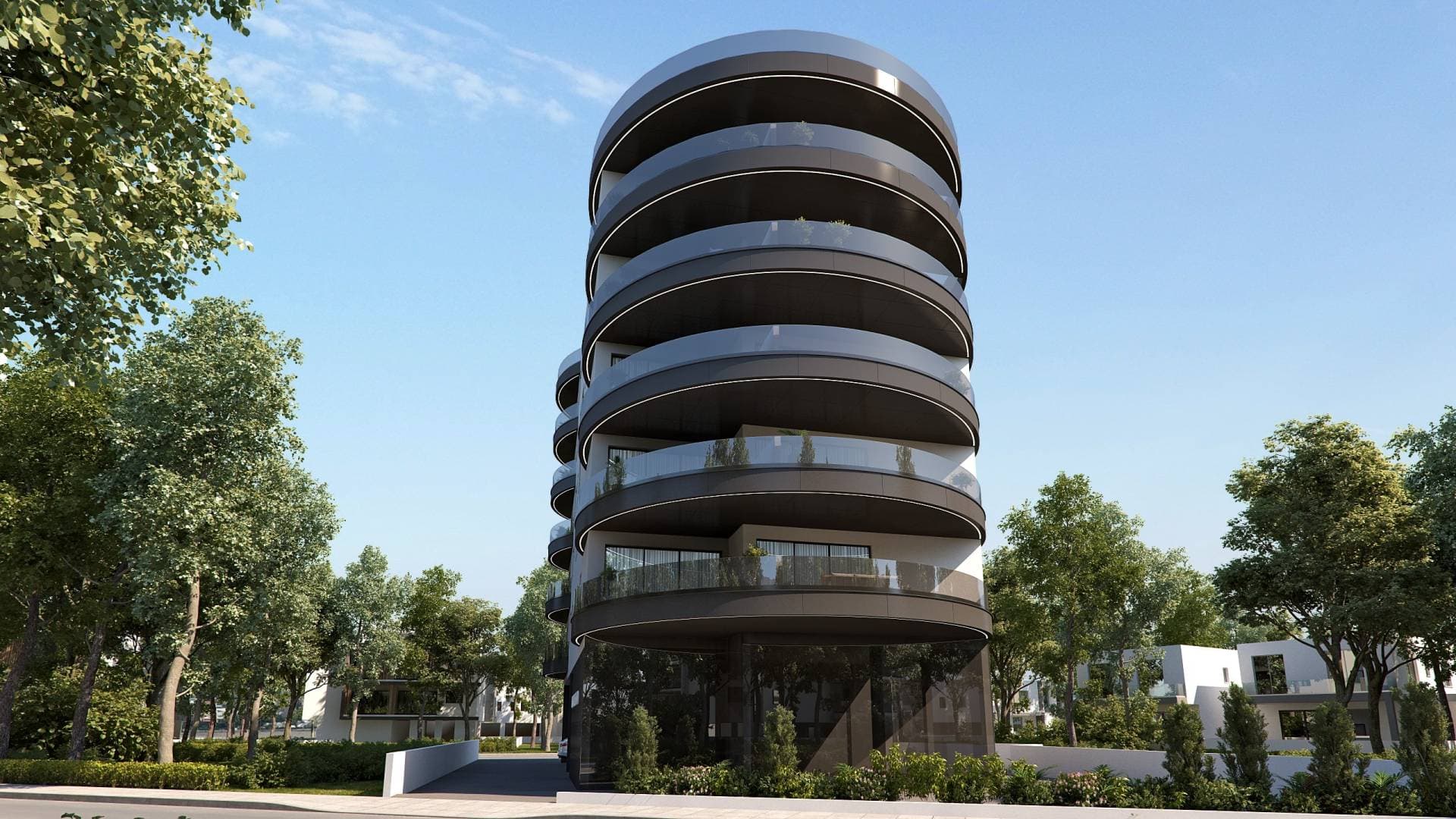 2-bedrooms apartments in Nicosia, Cyprus.