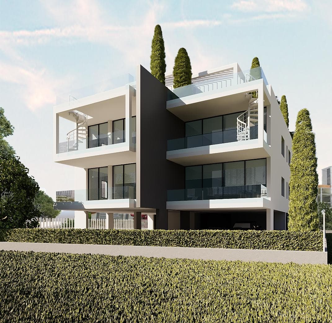 2-bedrooms apartments in Larnaca, Cyprus.