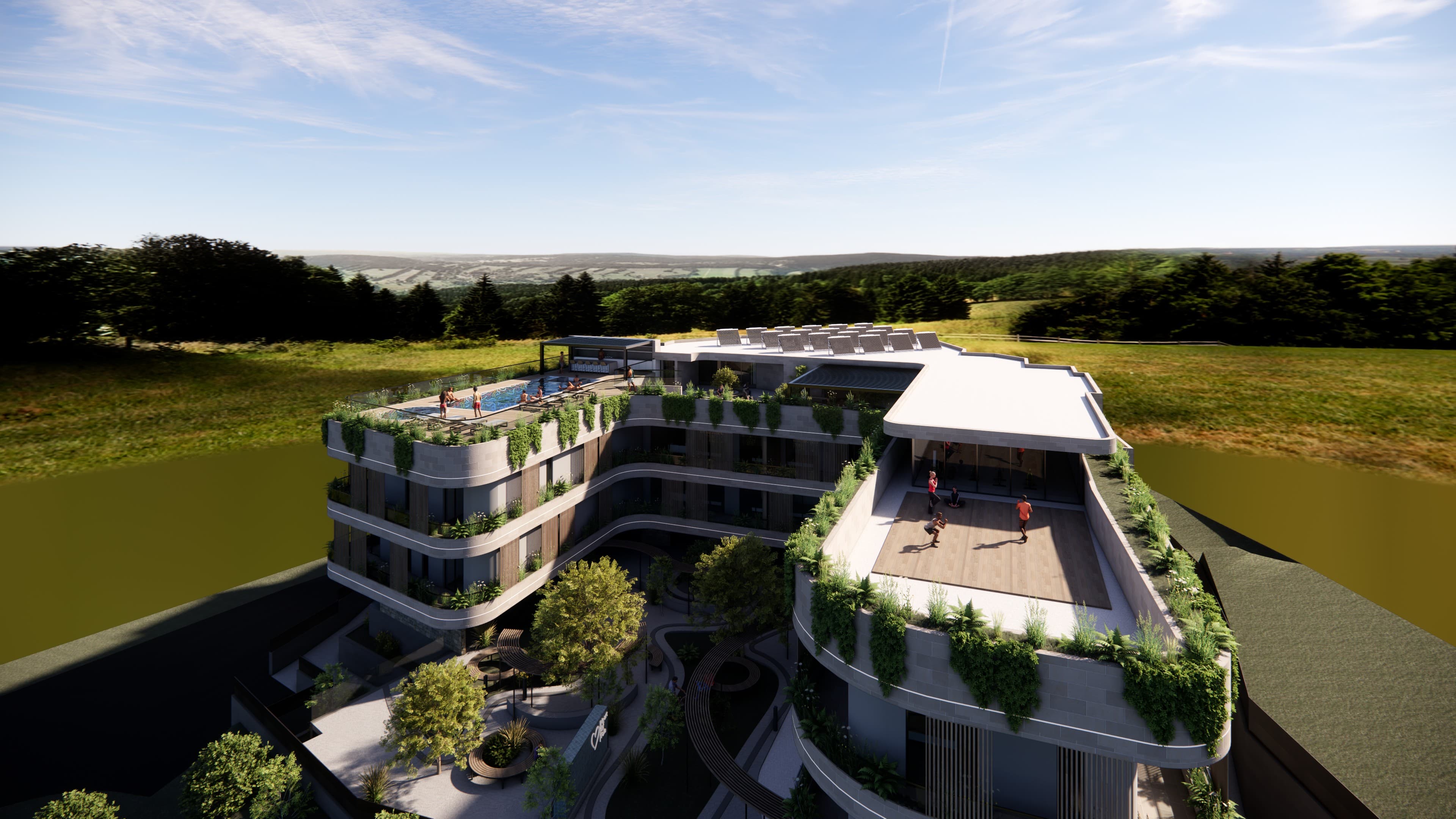 2-bedrooms apartments in Paphos, Cyprus.