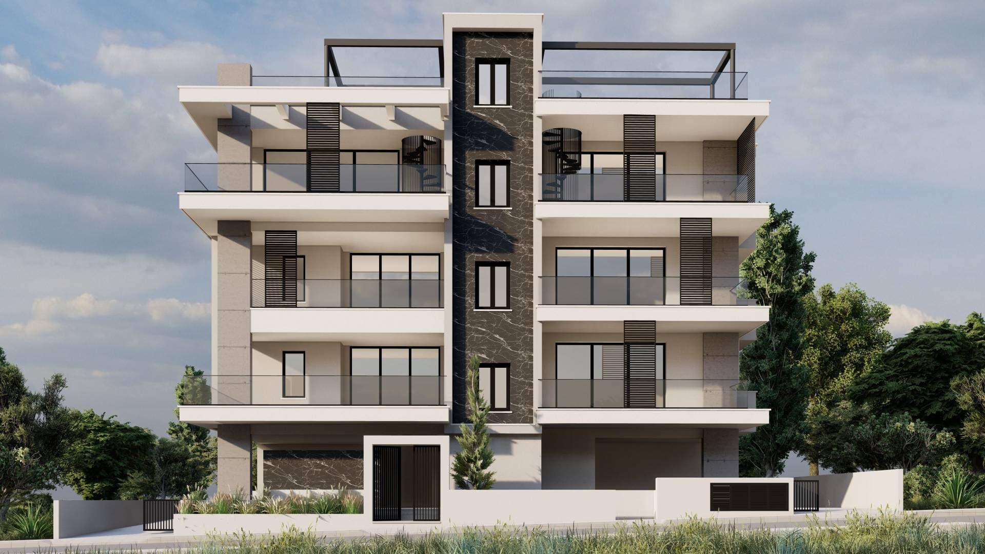 2-bedrooms apartments in Limassol, Cyprus.