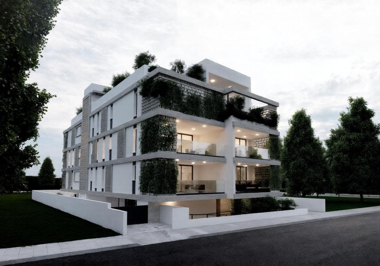 2-bedrooms apartments in Nicosia, Cyprus.