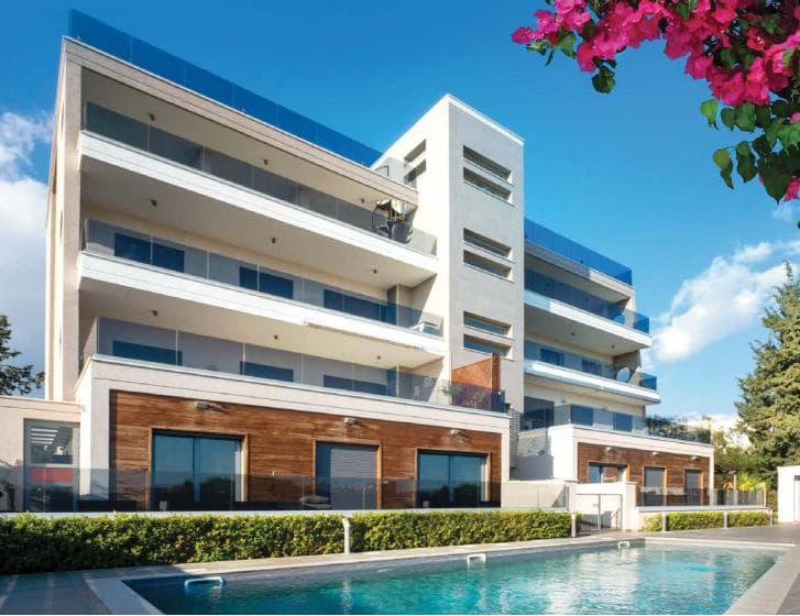 3-bedrooms apartments in Limassol, Cyprus.