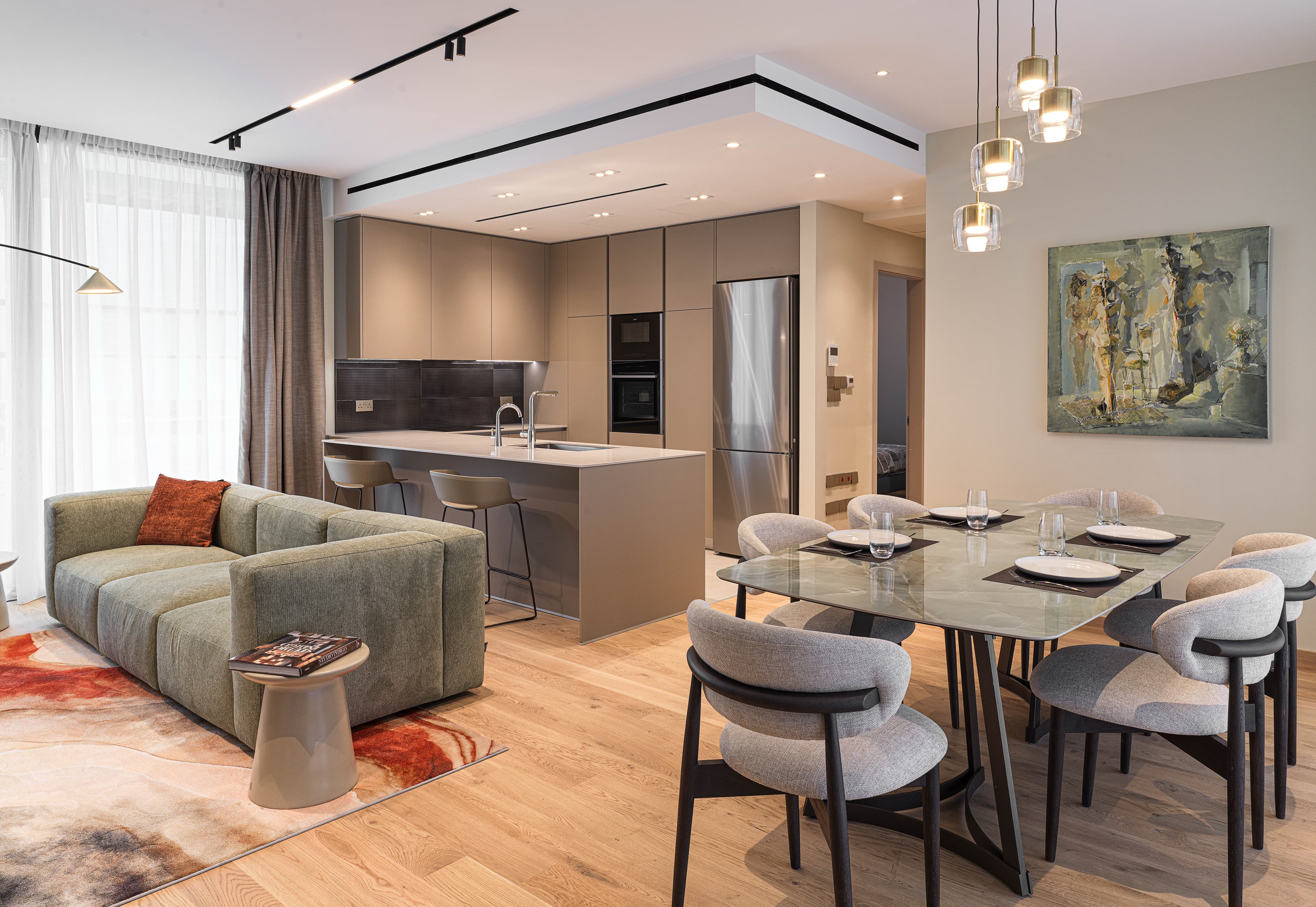 2-bedrooms apartments in Limassol, Cyprus.